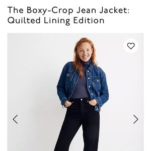 Madewell The Box Boxy-Crop Jean Jacket